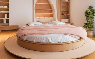 Bespoke Round Platform Beds Can Bring Luxury to the Bedroom